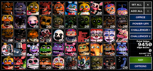 Скриншот UCN - Ultimate Custom Night 1