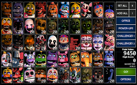 Скриншот UCN - Ultimate Custom Night 9